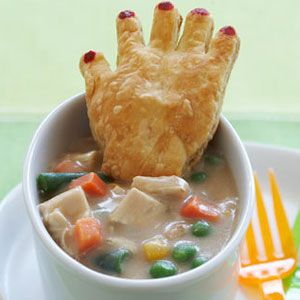 Chicken Pot Pie with Crawling Hands