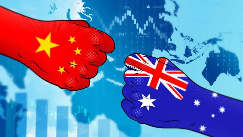 How the economic slowdown in china affect small businesses in Australia?