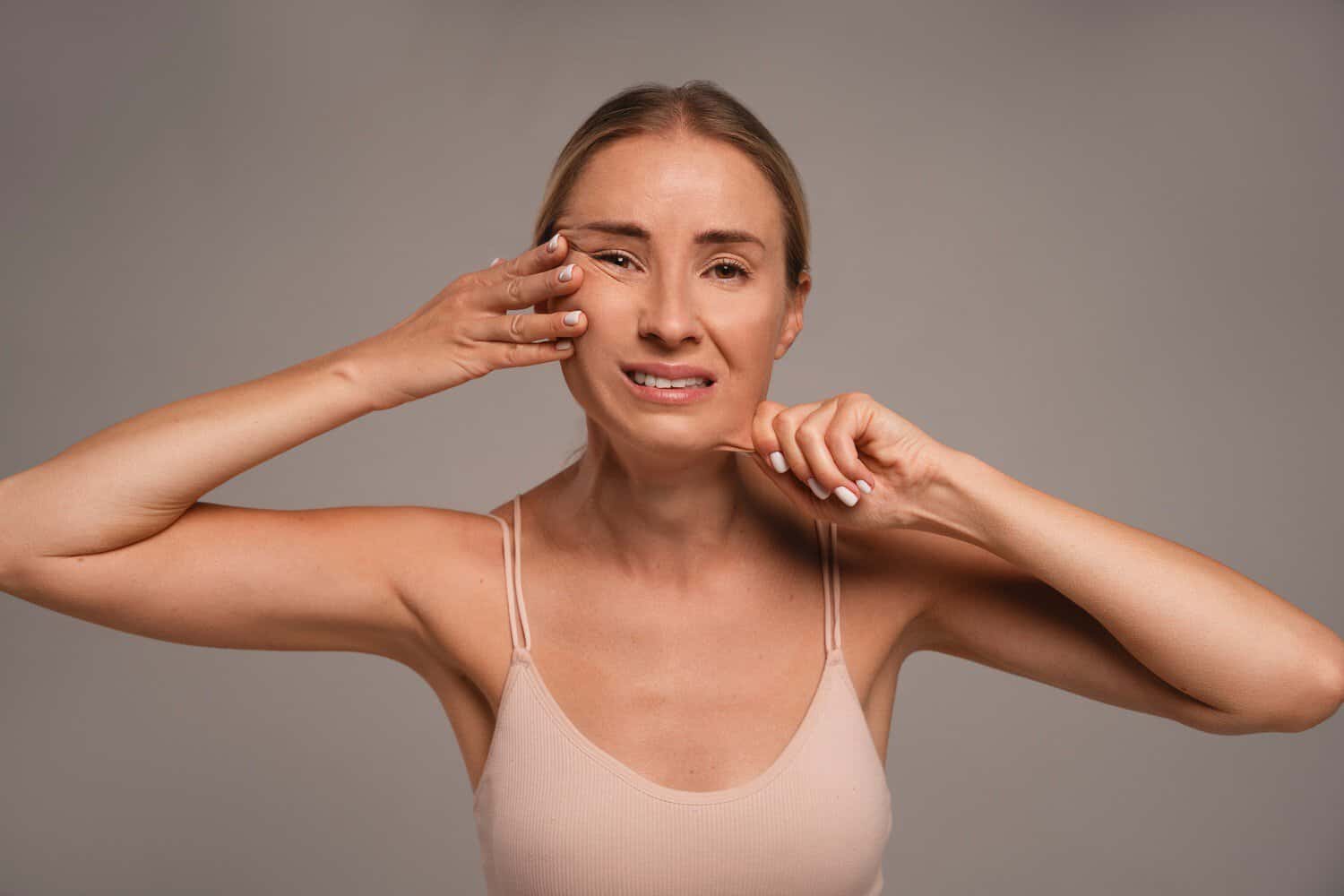 can menopause skin lose firmness